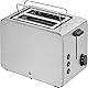 WMF Stelio Toaster 2 Scheiben Edelstahl, Doppelschlitz mit Brötchenaufsatz, Bagel-Funktion, 7 Bräunungsstufen, 900 W, Toaster edelstahl matt silber
