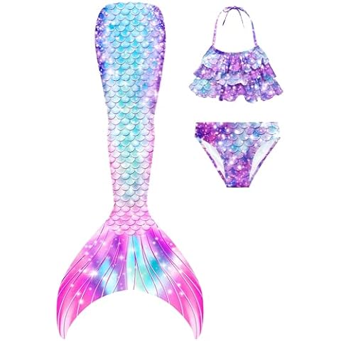 Maillot de Bain NAITOKE Queue de Sirène Cover