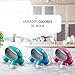 Homedics, Quatro Mini Hand-Held Massager with Hand Grip, Battery Operated Vibration Massage, 4 Massage Nodes, Powered by 2 AAA Batteries (Included), Assorted Colors
