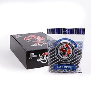 Kouvolan Lakritz aus Finnland – Salzig und Süß – Salzige Lakritzstückchen – Salmiak Lakritz Bites – Weich und Köstlich – Traditionell hergestellt (900 g Gesamt) – 3er Pack