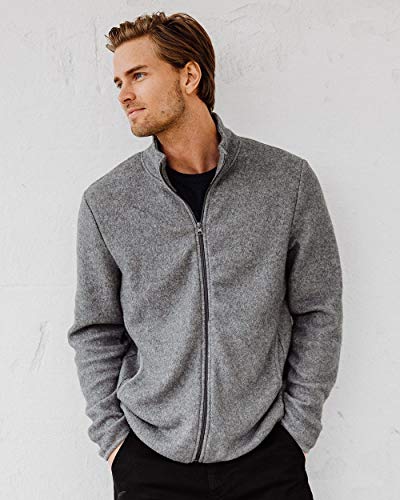 Alternative Men's Eco Teddy Full-Zip Jacket2