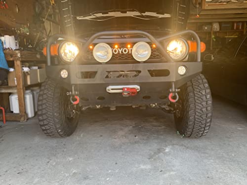 Lámparas LED de tornillo iJDMTOY 20mm ámbar para auto miniatura 4