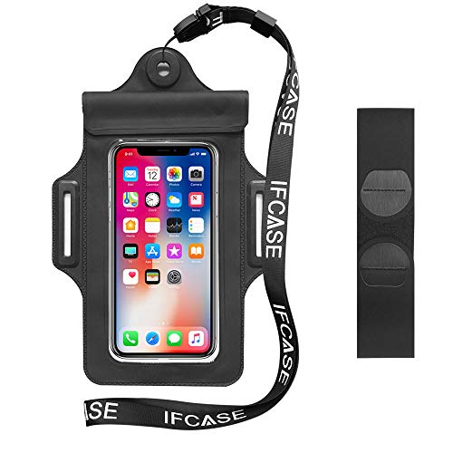 IFCASE Universal Waterproof Armband, Water Proof Phone Dry Bag Arm Band Pouch