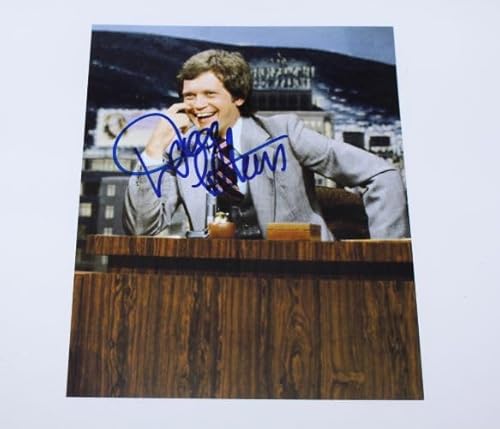 David Letterman The Late Show with David Letterman Hand Signed