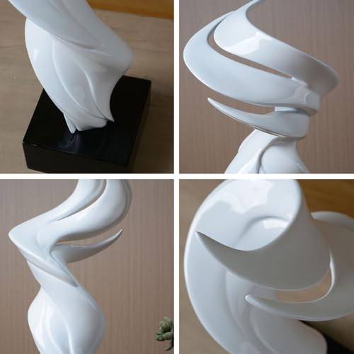 Escultura moderna para decoración de mesa de resina 16 pulgadas miniatura 3