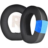 Cuscinetti auricolari di ricambio compatibili con cuffie Jbl per Quantum 600 610 800 810 910 910 910x 910p cuscinetti in pelle gel di raffreddamento nero (A)