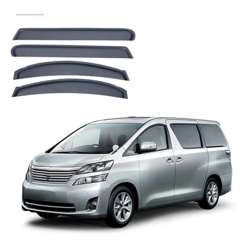 Déflecteurs pare-brise Toyota Vellfire MK2 pare-soleil fenêtre latérale