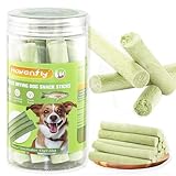Havenfly Dog & Cat Treats - Crunchy Dogs Chew Sticks, Natural Healthy Dog Training Treats, Freeze Dried Cod Skins Treat for Small, Medium & Large Breeds, 4.5 Inches