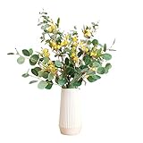 Künstliche Blumengeschenke, künstliche Pflanze, Eukalyptusblätter mit...