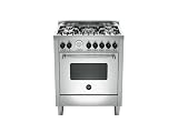Bertazzoni La Germania Americana AMN765GXT cucina Piano cottura Acciaio inossidabile Gas A+