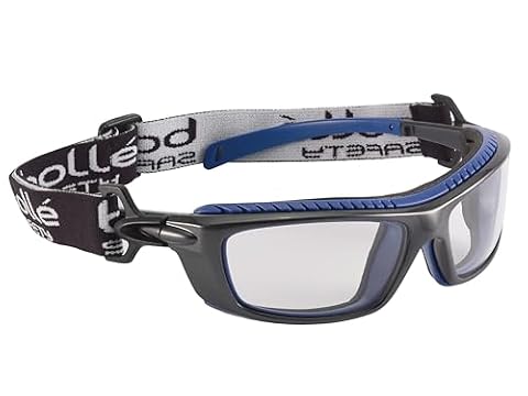 bolle Baxter-Black i Blue PC Escilate Ocular na anty-Vaho PC i anty-Rayaduras Platinum-Tape and Foam