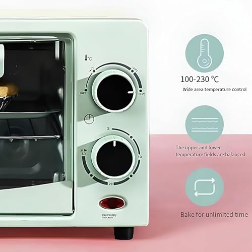 Four électrique 12L pour petits espaces et cuisson rapide de comptoir