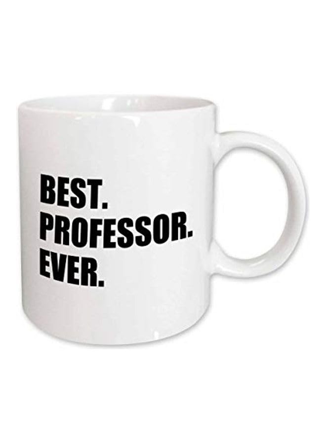 RYN Best Professor Ever Ceramic Mug Multicolour 11Ounce - RYNmg15985