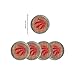 FOCO Toronto Raptors NBA 5-Pack Barrel Coaster Set