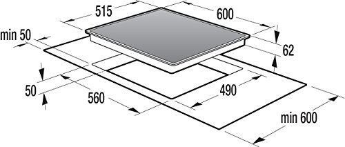 Gorenje IS 656 X - Piano cottura a induzione