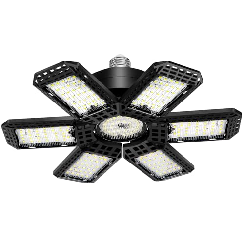 AUDLES 1 Pack Garage Light, 200W 20000LM 6500K LED Shop