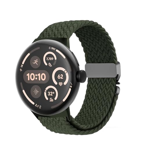 [Asvufeyy] Google Pixel Watch�o���h/Google Pixel Watch 4/3/2/1 (41mm) �p�҂ݍ��� �L�k�x���g�s�N�Z���E�H�b�` 1/2/3/4 �����o���h �p���V���[�g�o�b�N�� �����\ �_�� �ʋC�� �x���g 