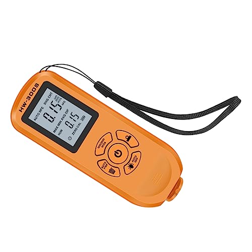 OUNONA 1 Set Thickness Gauge Car Painting Depth Gauge Auto Coating Gauge Car Thickness Tester Car Coating Tester Car Coating Gauge Coated Thickness Tester Car Coated Gauge Orange Abs