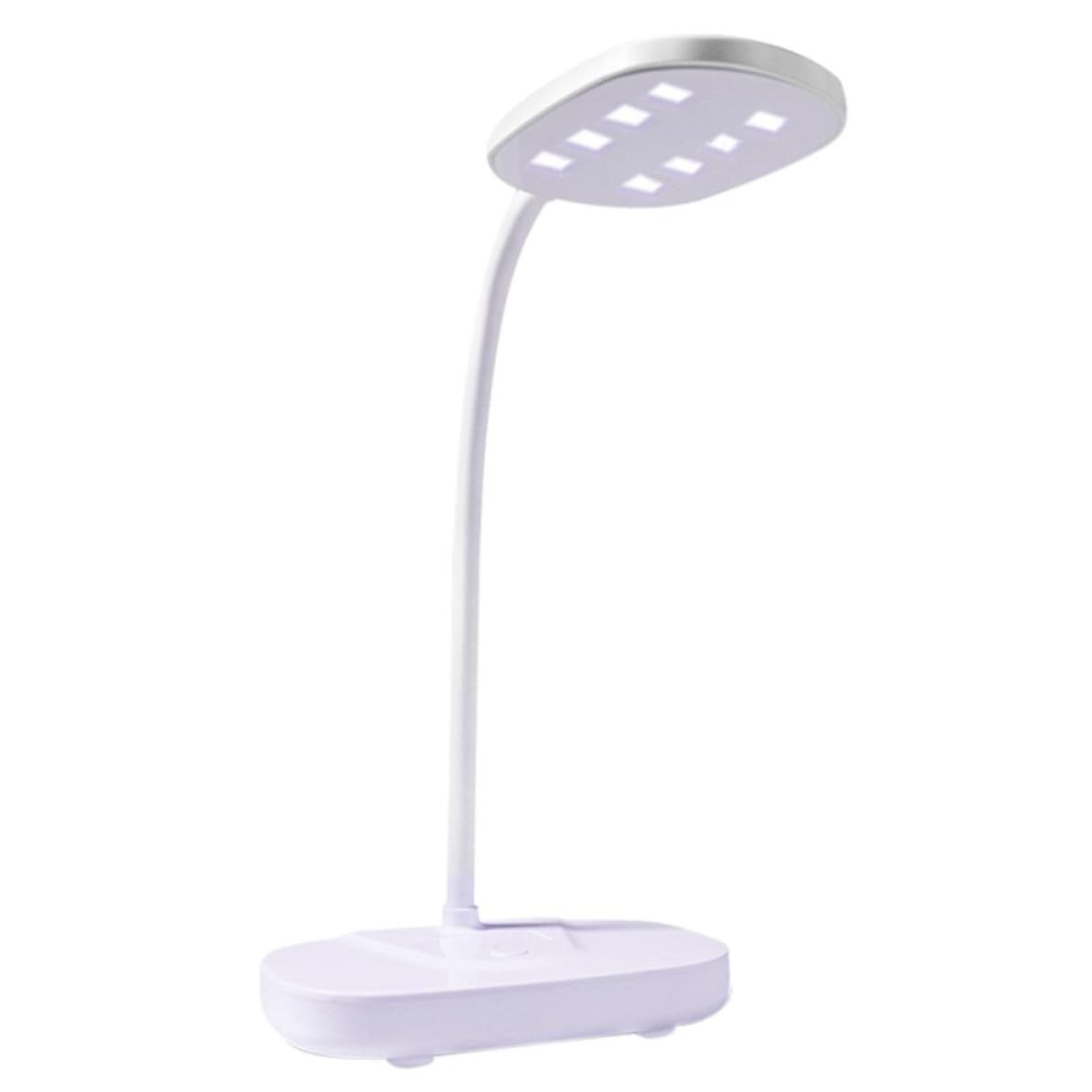 SOLUSTRE Lámpara de Uñas Profesional Recargable 12w Luz LED de Color Claro, Secador de Esmalte Plegable y Portátil para Belleza de Uñas en Casa