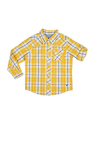 Image of Yellow Checked Shirt