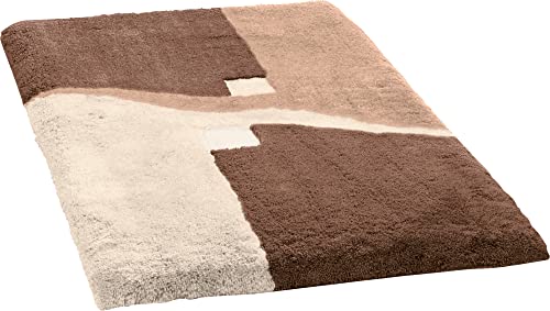 Erwin Müller Badematte Athen, Badteppich, Badvorleger rutschhemmend braun Größe 50x80 cm -...