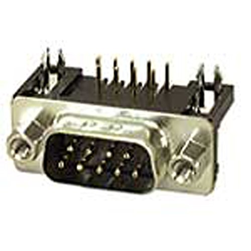 Connecteur D-Sub Jameco Valuepro 1008-9p-r mâle 9 positions traversant coudé
