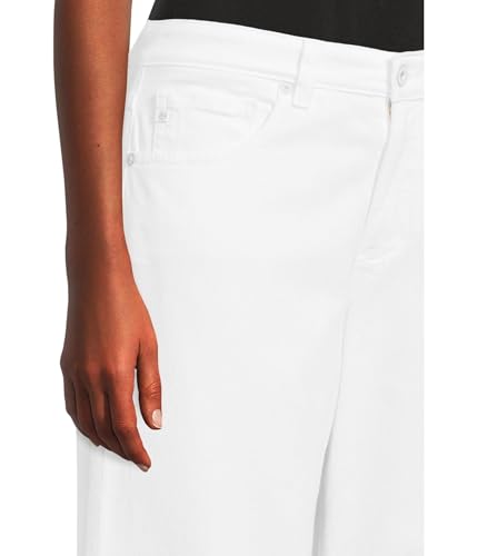 AG Women's Adria Low Rise Baggy Wide Leg in Gallery White4
