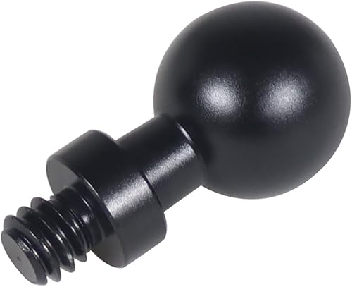 Miniatura 4 de FEICHAO Adaptador de montaje en cabeza de bola de 0.787 in0.669 in0.591 in0.512 in a 14 tornilloagujero de bola para accesorios de fotografía de