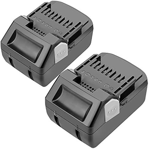 LabTEC 2 Packs BSL1830 18V 5000mAh Lithium Battery Replacement for Hitachi 18V Battery BSL1815X BSL1815S BSL1830 BSL1830C, fits 339782 330139 330557 Cordless Power Tool Battery Cover