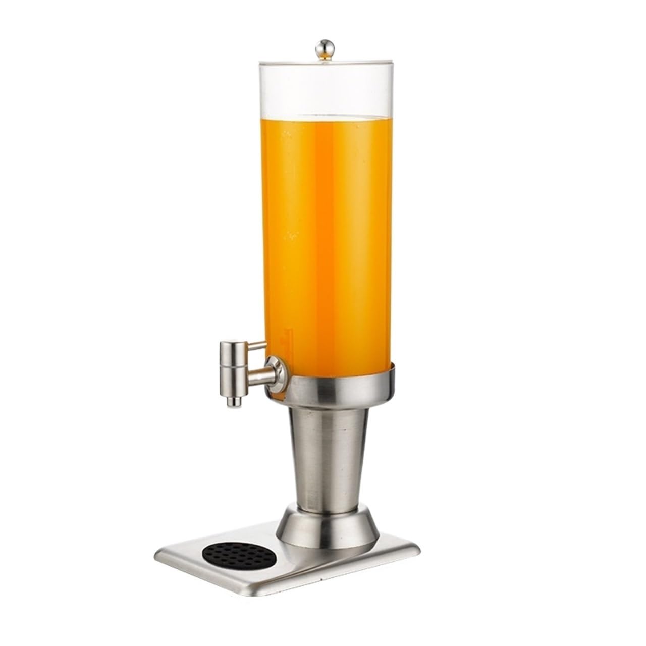 MYUYEE Beverage Dispenser,Juice 3L Wine Dispenser Stainless Steel Beverage Juice Dispenser Drink Tower