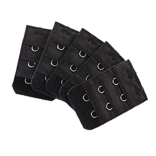 merishopp Bra back band extension buckles for Women Black| Trendy | Comfortable | Fashionable | Soft Fabric-picture-29