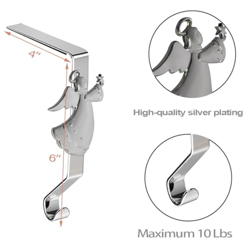 Christmas-Stocking-Holder-for-Mantle-Reusable-Christmas-Stocking-Hooks-No-Damage-Xmas-Hanger-for-Fireplace-Mantle-Grip-Stand-Christmas-Decoration-Ornaments-Hanging-Shelf-Floor Christmas Stocking Holder for Mantle Reusable Christmas Stocking Hooks No Damage Xmas Hanger for Fireplace Mantle Grip Stand Christmas Decoration Ornaments Hanging Shelf Floor