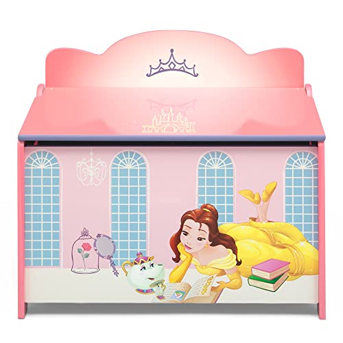 Delta Children Deluxe Toy Box, Disney Princess - image 8