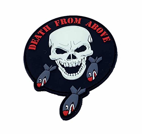 Squadron Nostalgia LLC Ordnance Death from Above Patch PVC– Hook and Loop