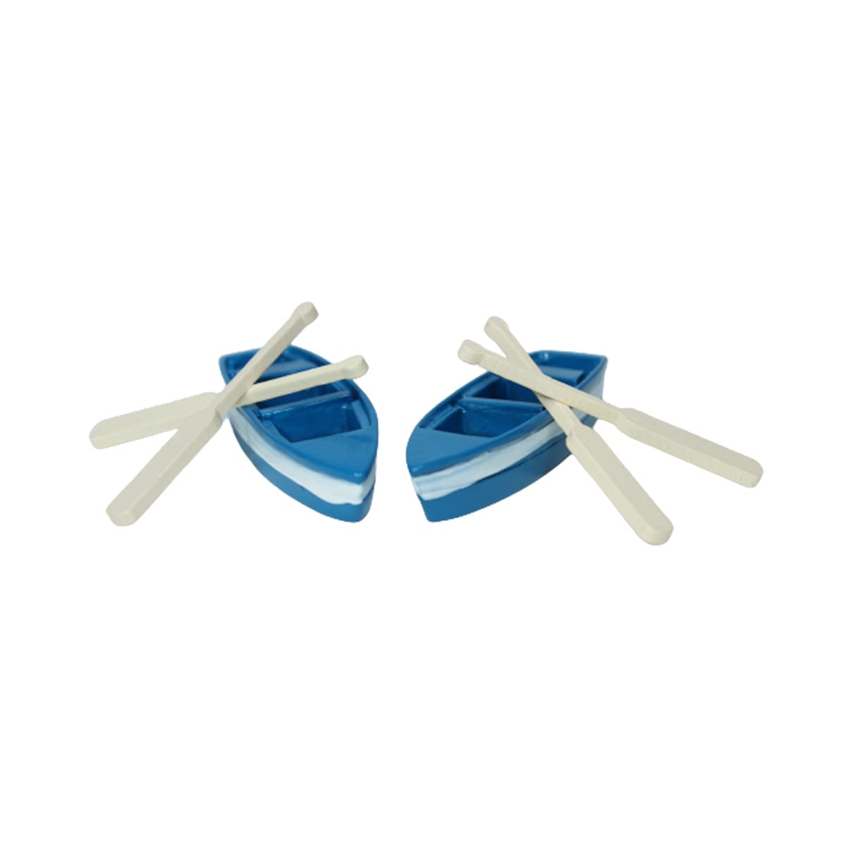 Set of 2 : Blue Boat with Two ores Fairy Garden Toys, Miniature Garden Decorations, Mini Garden Accessories, Garden Decor, Home Decoration (B093DM8PZ1) Amazon Price History, Amazon Price Tracker