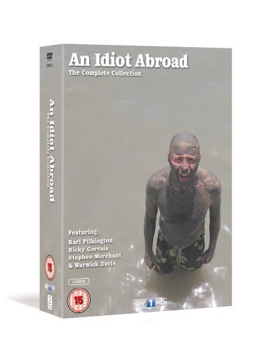 An Idiot Abroad Complete 1-3 TV Series DVD Collection [ 5 Discs ] TV Series 1,2,3 Boxset + Extras by Karl Pilkington