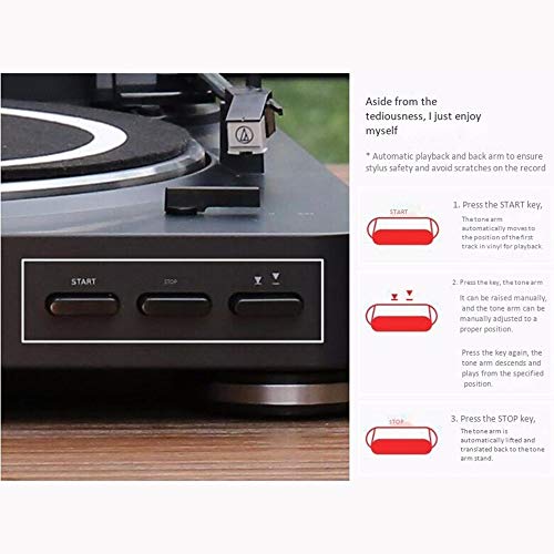 NAMSAR Disque Vinyle Lecteur Bluetooth, phonographe, Vinyle Turntable, Transmission sans Fil Bluetooth, Fonctionnement Automatique, intégré RIAA Phono-ampère Réglage Double Vitesse - Les Beatles, Paul McCartney, John Lennon, RIngo Starr, George Harrison NAMSAR Disque Vinyle Lecteur Bluetooth, phonographe, Vinyle Turntable, Transmission sans Fil Bluetooth, Fonctionnement Automatique, intégré RIAA Phono-ampère Réglage Double Vitesse – Image 3
