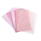 Para utilizar estos papeles, puedes doblarlos, cortarlos o rasgarlos a la forma deseada para tus trabajos. Se pueden colocar en álbumes de recortes o diarios, utilizar como base decorativa para tarjetas de felicitación, o utilizar en envoltorios de regalos como un acento único. También puedes escribir, dibujar o sellar tus propias imágenes. También puedes combinar diferentes hojas y asegurarlas con pegamento o cinta adhesiva de doble cara.