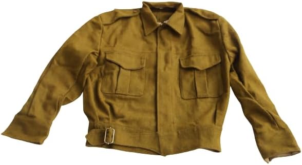 British 37 Pattern Tunic Battle Uniform Reproduction - Khaki Color