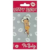  Betty Boop Anstecknadel aus Emaille, Motiv: Cowgirl