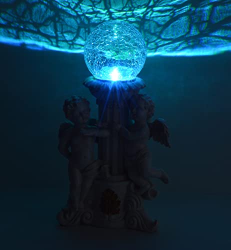 Homeshine Solar Garden Statues And Sculptures Angels Figurine Decoration Outdoor Decor Lights 12 Inch #TOP5