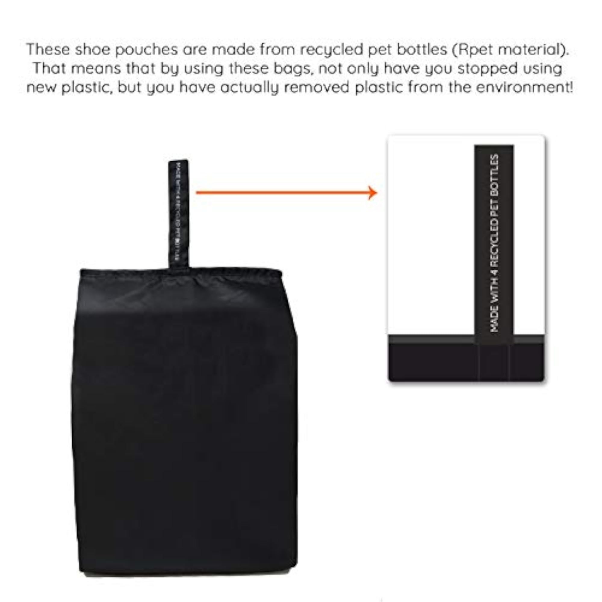 Ecoright Large Shoe Bag, Waterproof Travel Cover