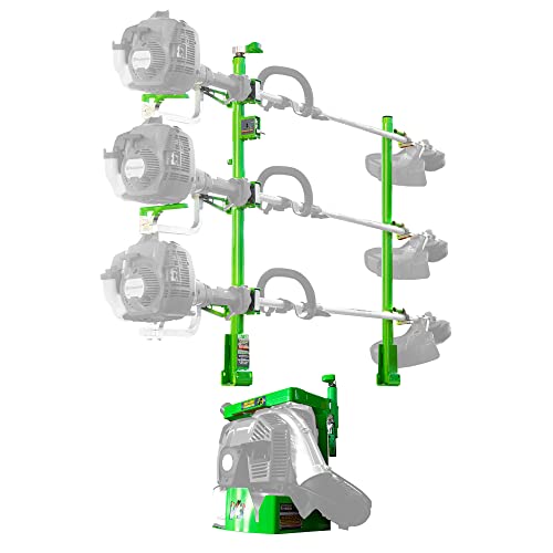 Green Touch Industries XB103 Xtreme Pro Series 3 Position Line Trimmer Rack and Xtreme Pro Series BPS100 Backpack Leaf Blower Rack V3.3