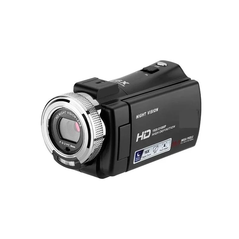 Caméra vidéo pour filmer de nuit avec écran rotatif HDV-V12
