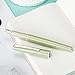 Hongdian 920S Fountain Pen Grass Green Metal Office Pen, Iridium Extra Fine Nib Classic Pen with Ink Converter