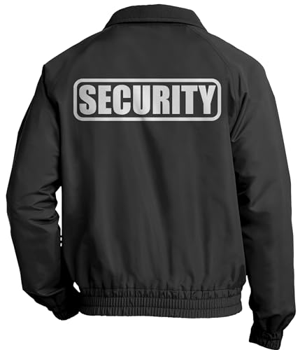 Smart People Clothing Security jacket, Economy with REFLECTIVE Decoration both front and back2