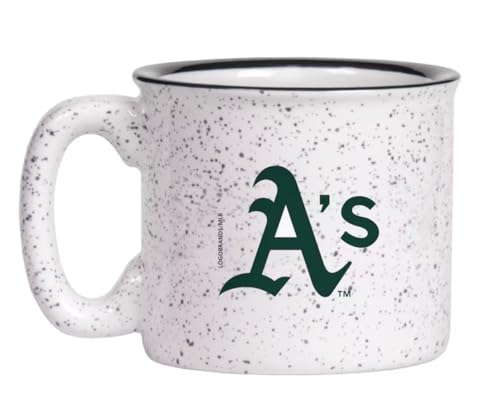 Logo Brands MLB Oakland Athletics 15oz Campfire Mug