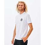 Rip Curl Mens Icons Tee Shirt, Logo Graphic Cotton Jersey T-Shirt for Men - Image 3