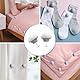 FDCGAS Bettdeckenhalter - 12 pcs Bettdeckenbezug Klammer Bettdecken Clips Bettdeckenhalter Quilt Fixer Duvet Cover Clips Bettdecke Pins Pilzbefestigungsclip mit Knopf