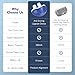 Anti Snoring Devices, Double Vortex Anti Snoring Device, Snoring Solution, Adjustable Wind Speed, Suitable for All Nose Shapes, Stop Snoring Suitable for Men and Women, Blue